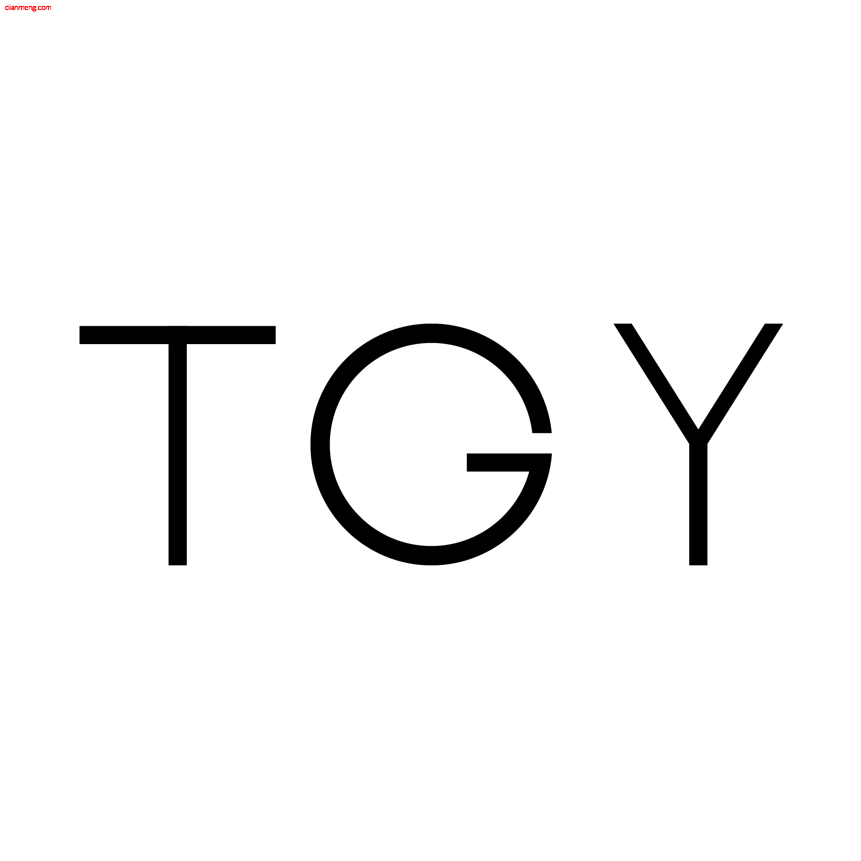 TGY设计师品牌集合店LOGO