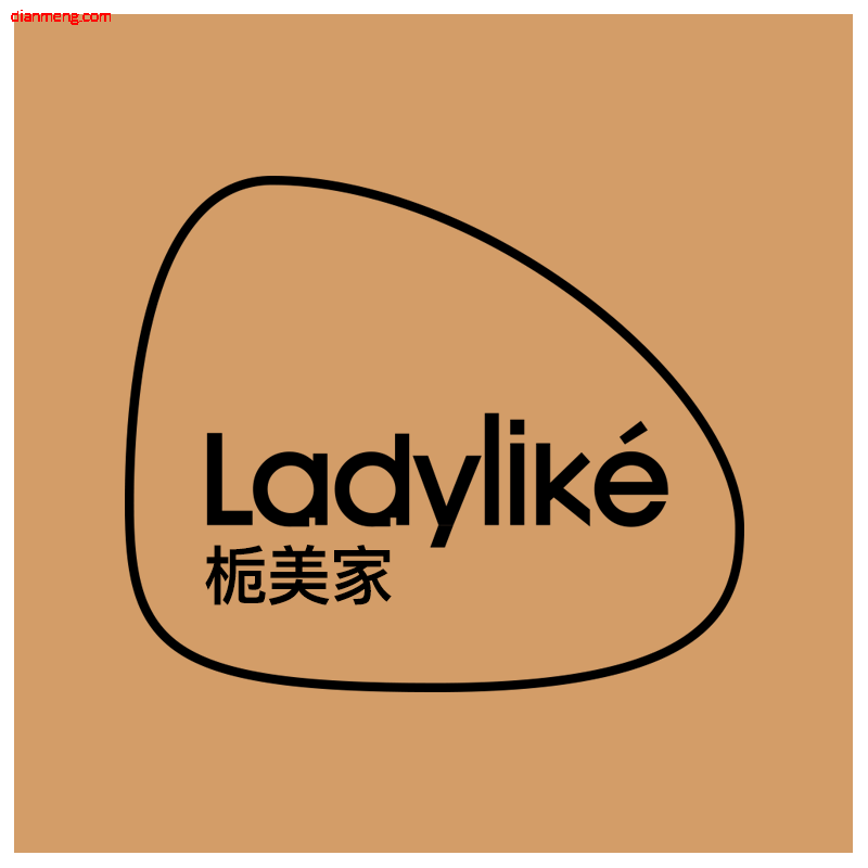 Ladylike栀美家LOGO