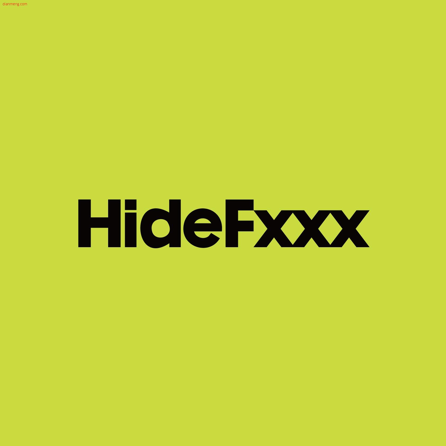 HideFxxx品牌LOGO