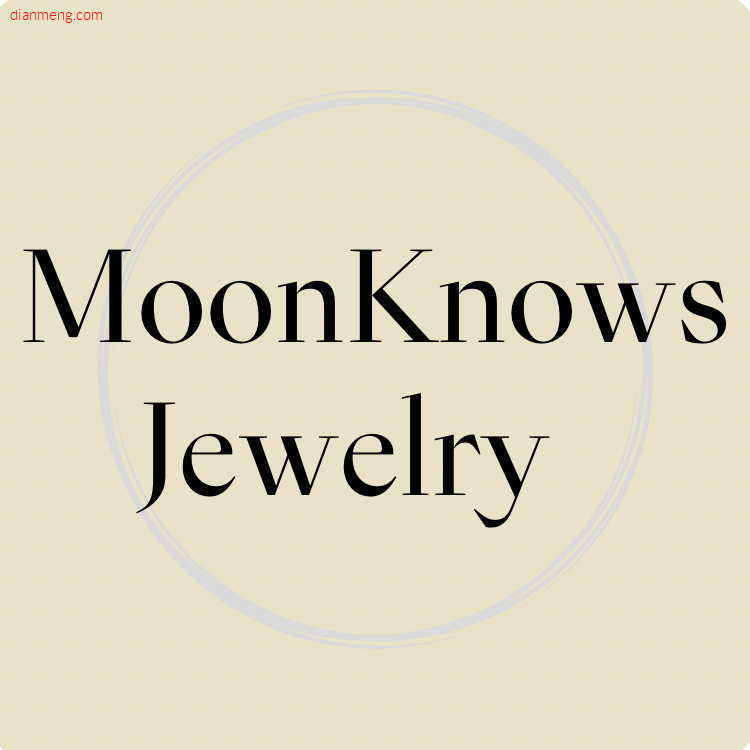 MoonKnows月知手作LOGO