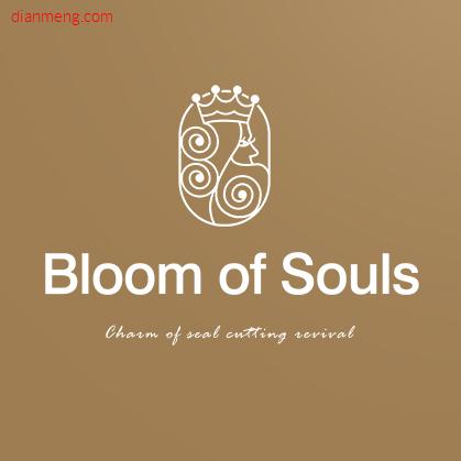 卜物一屿BloomOfSouls原创珠宝LOGO