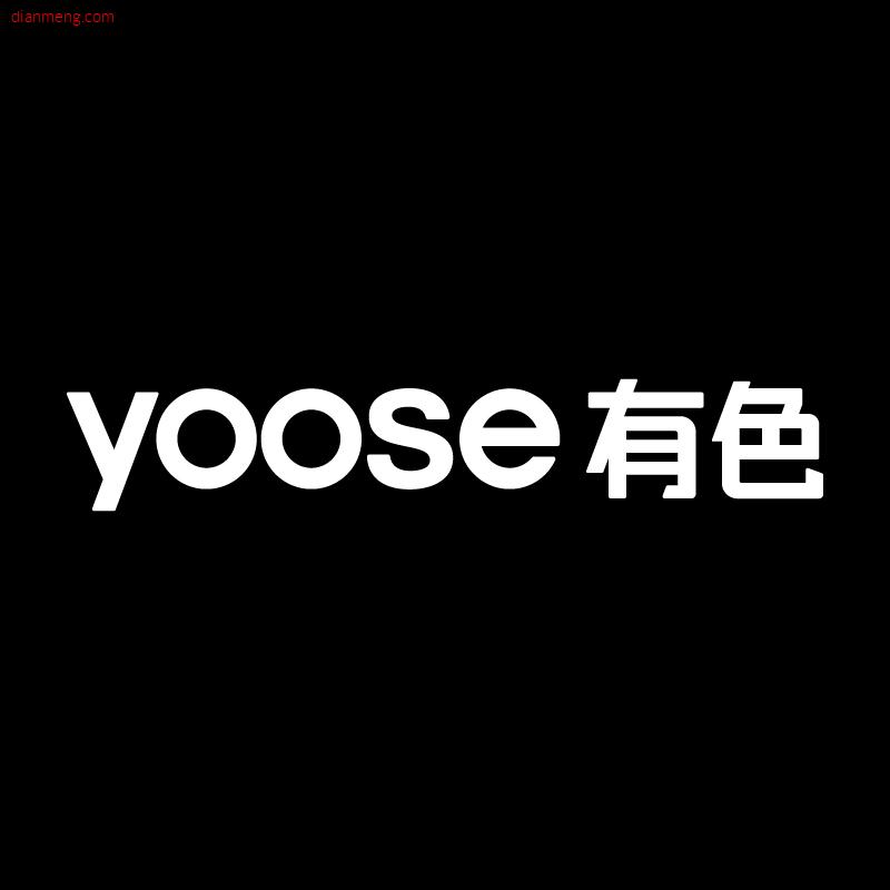yoose有色旗舰店LOGO