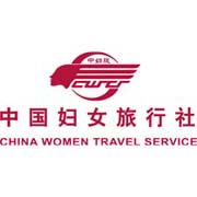 中国妇女旅行社专卖店LOGO